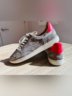 Hidnander Leopard Print Sneaker EU 39, NEW